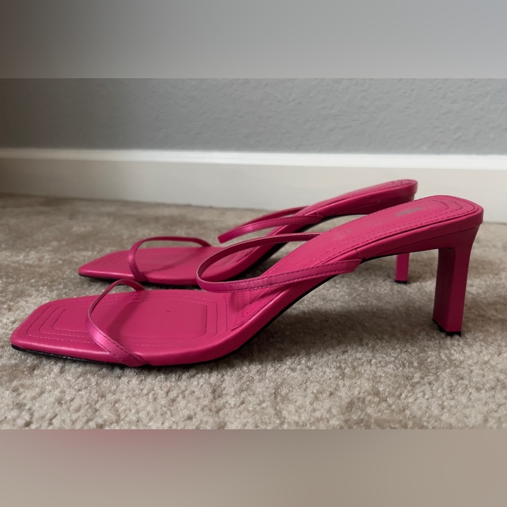 Zara - Heel slides women shoes. Size 9